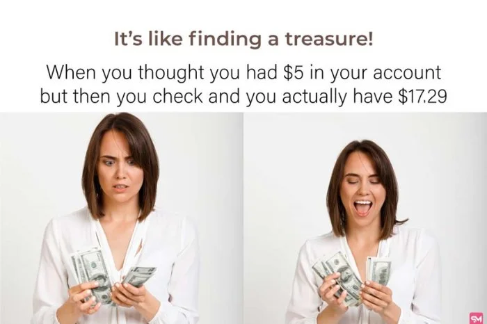 Funny Financial Meme on Finding a Treasure!