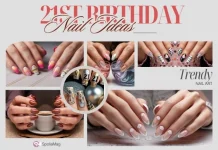 21st Birthday Nail Ideas