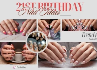 21st Birthday Nail Ideas