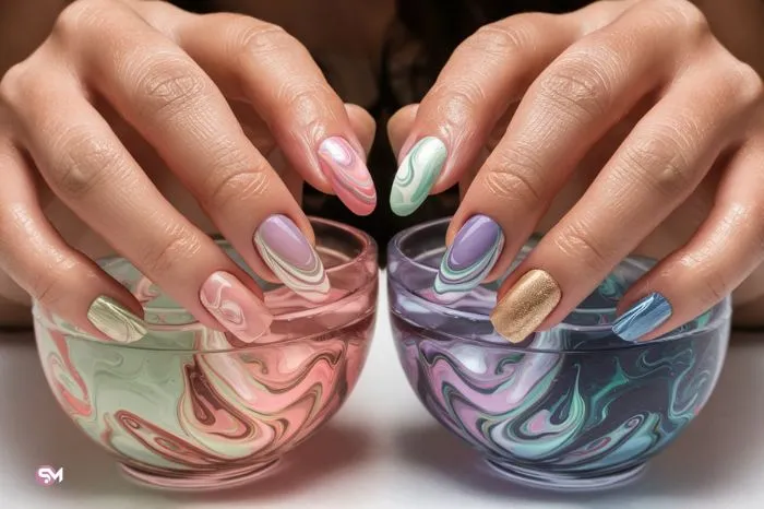 Marble Nail Paint