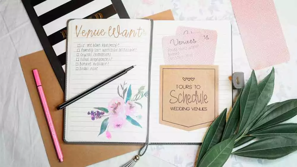 intimate wedding venue checklist