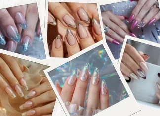 glitter nail designs