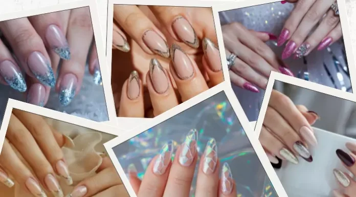 glitter nail designs