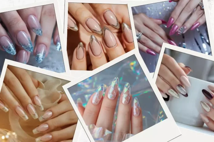 glitter nail designs